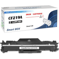 Suderinamas 19A CF219A būgnų blokas, skirtas HP Laserjet Pro M102a M102w MFP M130fn M130fw M130nw M130a spausdintuvui (būgnų blokas, 12000 puslapių)