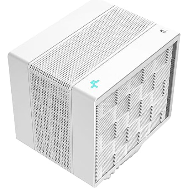 DeepCool ASSASSIN 4S Premium klases CPU gaisa dzesētājs, Dual Tower, 140 mm FDB ventilators, 7 vara siltumcaurules, klusā/efektīvā režīma slēdzis, balts