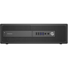 HP Elitedesk 800 G2 Desktop-PC (Intel Core i5-6500, 8 ГБ RAM, 256 ГБ SSD, Windows 10 Pro) (Generalüberholt)