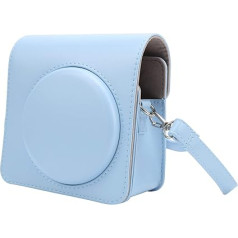 Защитный чехол для фотоаппарата PU Leather Shoulder Camera Bag Fit for Instax Square SQ1 (Blue), синий