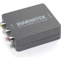 Marmitek 08264 Connect AH31 RCA/SCART to HDMI Converter Antrazit