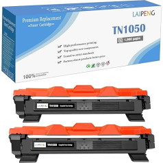 LAIPENG TN-1050 TN1050 melns toneris, kas saderīgs ar Brother DCP-1510 DCP-1512 DCP-1512A DCP-1610W DCP-1612W DCP-1612WE HL-1110 HL-1112 HL-1112A HL-1210W HL-1212W MFC-1810 MFC-1911 000W 00W BK)