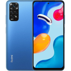 Xiaomi Redmi Note 11S viedtālrunis 16,33 cm FHD+ DotDisplay, 90Hz FHD+ Amoled DotDisplay, 33W Pro Quick Charge Dual SIM 6G + 64GB Twilight Blue [globālā versija].