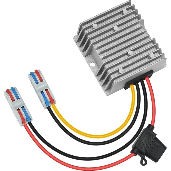 YBBOTT Leistungswandler 10-22V auf 24V15A, 5L, Übertemperatur- und Überstromschutz.