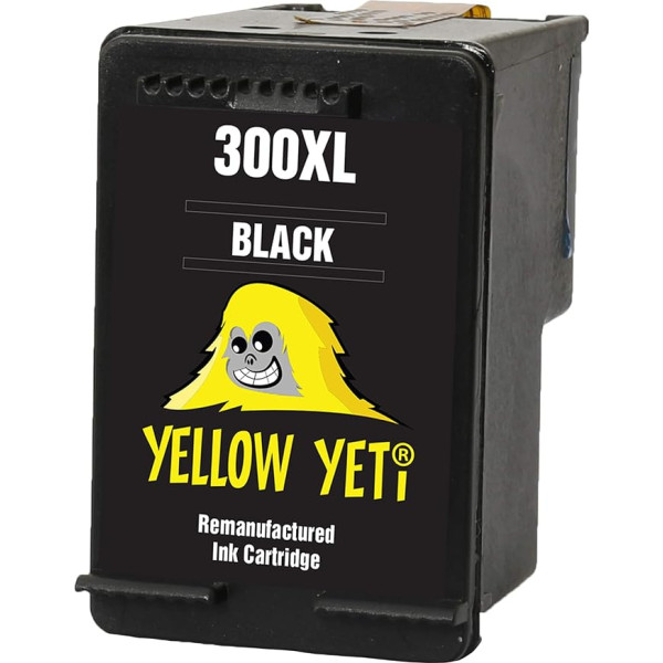 YELLOW YETI HP 300XL 300 XL tintes kasetnes melnā krāsā aizstājējs, kas saderīgs ar HP Deskjet D1660 D1660 D1663 D2530 D2545 D2560 D2660 D5560 F2420 F2480 F4210 F4240 F4272 F4272 F4280