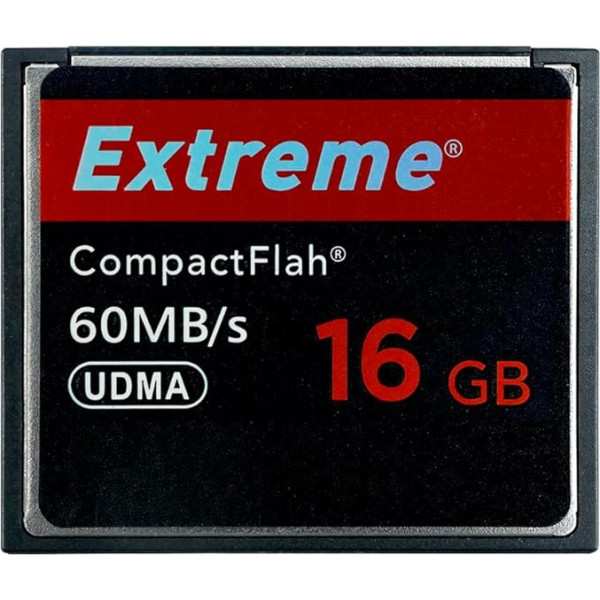 Extreme 16GB Compact Flash Memory Card, Original High Speed CF Card, UDMA Speed, SLR Camera, 64GB Memory Cards