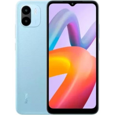 Xiaomi Redmi A2 viedtālrunis 3GB/64GB 6,52 collu displejs 5000mAh 10W ātrā uzlāde MediaTek Helio G36 (gaiši zils)