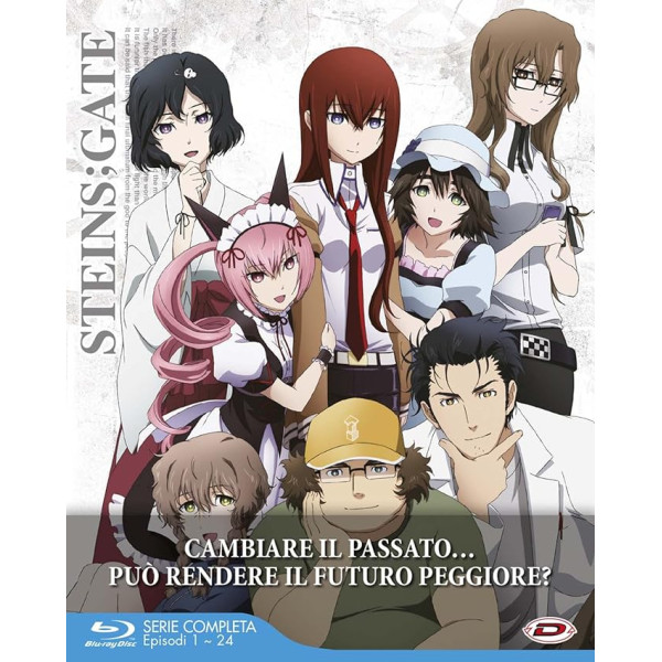 Steins Gate - Pilna sērija (Eps 01-25) (4 Blu-Ray) (1 Blu-ray)