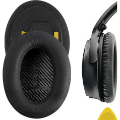 Geekria Ohrpolster für Bose QuietComfort QC35, QuietComfort qc25 Acoustic Noise Cancelling Kopfhörer Ersatz Ohr Pad/Ohr Kissen/-Cups/-Cover (melns)