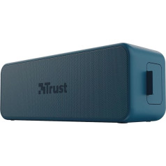 Trust Mobile Zowy Max Bluetooth skaļrunis, pārnēsājams mūzikas skaļrunis, bezvadu kaste, skaļrunis, IPX7 ūdens aizsardzība, 14 stundu atskaņošanas laiks, brīvroku funkcija, mikrofons, stereo skaņa, viedtālrunim - zils