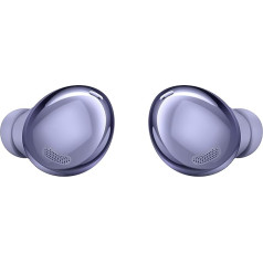 Samsung Galaxy Buds Pro, bezvadu austiņas, bezvadu austiņas, ilgstoša darbības baterija, 3 mikrofoni, AKG skaņa, iekļauts divvirzienu skaļrunis. Araree caurspīdīgs vāciņš, violets (vācu versija, ekskluzīvi Amazon)