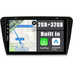 YUNTX Android 13 autoradio piemērots Skoda Octavia (2014-2018) - 10,1 collu - Bezmaksas aizmugures skata kamera un Canbus - GPS 2 DIN - Atbalsta DAB+ / stūres vadības ierīci / WiFi / Bluetooth / Carlink / USB