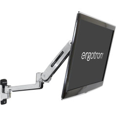 Ergotron LX Steh-Sitz-Wandmontage-LCD-Arm bis 11,3kg