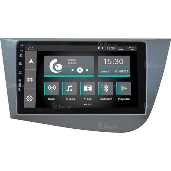 Personalizēts auto radio Seat Leon 2005-2012 Android GPS Bluetooth Bluetooth WiFi USB DAB+ Touchscreen 9 collu 4Core Carplay Android auto