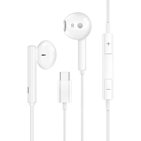 KP TECHNOLOGY Google Pixel 8/8 Pro / 7a / Pixel Fold/Pixel 7 7 Pro/Pixel 6A 6 6 Pro/Pixel 5 5a / Pixel 4 4 XL 3 3 3 XL 2 2 2XL - In-Ear austiņas austiņas ar iebūvētu tālvadības pulti