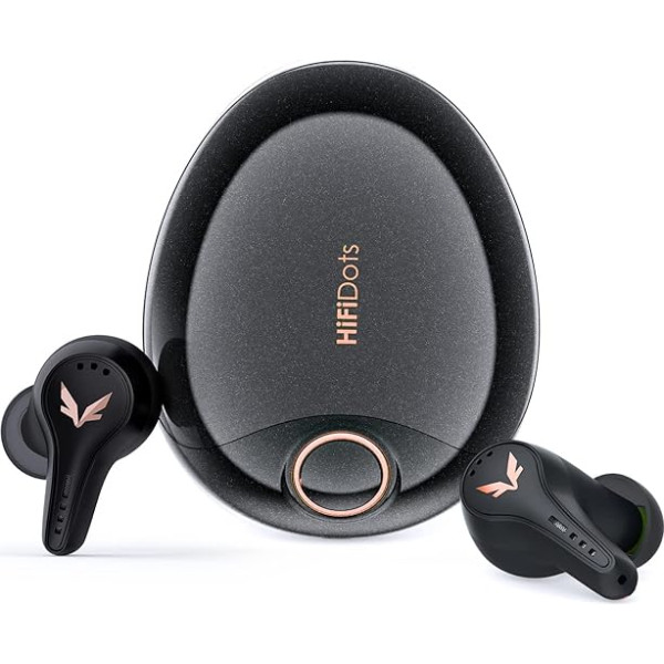 mifo FiiTii FiiTii HiFiDots aptX bezvadu austiņas Bluetooth 5.3 ar aktīvu trokšņu slāpēšanu HiFi kvalitātes skaņa ar ātru uzlādi austiņas 1D+2BA draiveris ar lietotnes kontroli