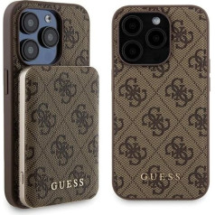 Guess GUBPM5P15L4GEMGW Rear Cover + Powerbank for Apple iPhone 15 Pro