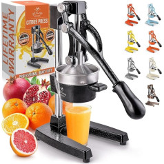 Zulay Manual Citrus Juicer for Oranges and Lemons, High-quality, Robust