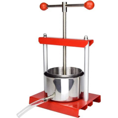 3L Stainless Steel Fruit Press Fruit Wine Press Press for Grapes, Fruit, Meat, Autumn, Fat, Vegetables, Cheese Making