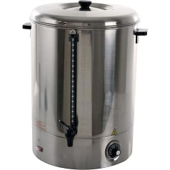 Saro 317-2005 HOT DRINK MAXI Glühwein-und Heißwasserspender, 40L, Edelstahl