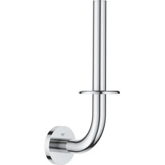 GROHE Start 41186000 Spare Paper Holder (Material: Metal, Wall Mounted, Concealed Fixing), Chrome