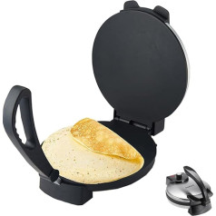 SOKANY KJ-507 1100 Вт Roti Maker, пресс для тортильи, 32 см, антипригарное покрытие, автоматический контроль температуры, для тортильи, такос, кесадильи, с