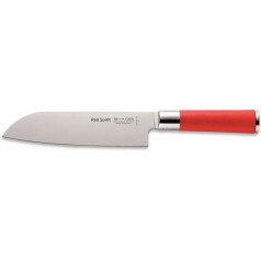 F. DICK Santoku, Küchenmesser, Red Spirit (Messer mit Klinge 18 cm, X55CrMo14 Stahl, nichtrostend, 56° HRC) 8174218