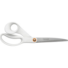 Fiskars Universalschere, izmērs: 24 cm, Qualitätsstahl/Kunststoff, funkcionāla forma, Weiß, 1020414