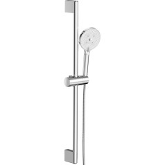 Shower Rail 70 cm with Shower Head, YEAUPE PRO Shower Rail Set with Shower Head Holder, Hand Shower, Shower Head with Hose 1.6 m, Shower Head with Filter, Shower System, Shower Set for Bathroom,