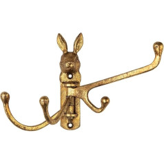 Sass & Belle Gold Rabbit Multi Hook