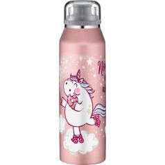 alfi IsoBottle Unicorn termosiņš bērniem, 500 ml, nerūsējošā tērauda vakuuma flakons, ūdens pudele 5677.205.050, ūdens pudele bērniem, 12 stundas karsts, 24 stundas auksts, nesatur BPA