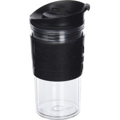 BODUM 11103-01S Reisebecher, Schwarz, 0,35 litru, 1 iepakojums (1 Packung mit 1)