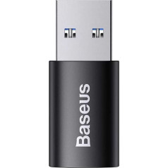 Baseus Ingenuity USB-A to USB-C adapter OTG (black)