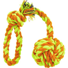 Trixie Dog Toy - Trixie Playing Rod with Woven in Ball, 5.5cm|30cm