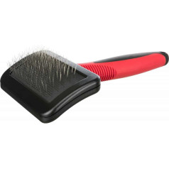 Trixie Animal comb : Trixie Soft brush, plastic|metal bristles, 12 × 16 cm