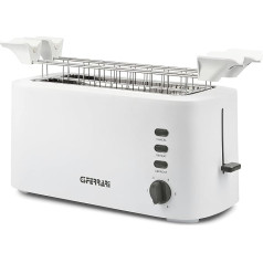 G3 Ferrari G10142 Essential Toast Lielas šķēles 1500 W 4 grauzdiņi White