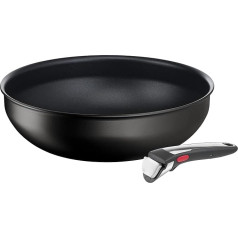 Tefal Ingenio Eco Resist On trauki, 3p, saliekami kaudzē, indukcijas, viegli tīrāmi, nesadalāms pārklājums, gatavošanas sākuma indikators, veselīga gatavošana, L7679302