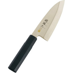 KAI Seki Seki Magoroku Kinju und Hekiju Deba 15,0 cm Klingenlänge - 8A solid & SUS420J2 - 58 & 56 (±1) HRC - handgefertig - Pakkaholz & PP-Kunststoff - japanisches Hackmesser - Made in Japan