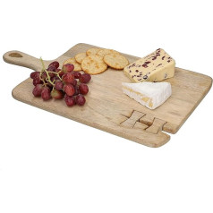 KitchenCraft KCSERWABIBOARD Serenity Servēšanas dēlis Servēšanas dēlis Wabi Sabi Mango koka brūns