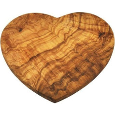 Naturally Med Olive Wood Sirds formas tāfele no Naturally Med