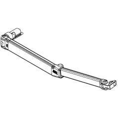 Fiamma F45 S Articulated Arm Right 300-450 cm Titanium