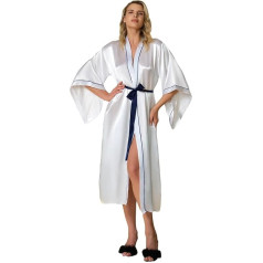 GIONA Kimono halāts Long Dressing Gown Bathrobe Bridesmaid Bridal Shower Sieviešu dāvana