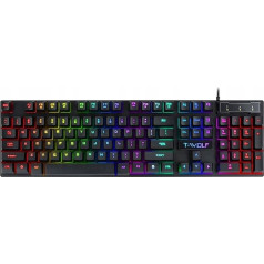 T-Wolf T20 Wired Gaming Keyboard RGB (EN)