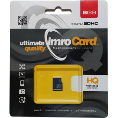 Imro Atmiņas Karte microSDHC / 8GB / 4 MB/s