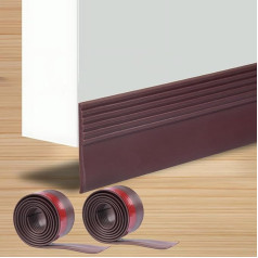 HKDZ Door Draught Excluder Door Bottom Seal Draught Excluder 2 Pack