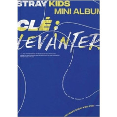 JYP Ent Stray Kids Cle Levanter (Levanter Version) Albums CD-R + Fotogrāmata + 3 QR fotokartītes + (Papildus 4 fotokartītes + 1 abpusēja fotokartīte + kabatas spogulītis)