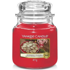 Yankee Candle Classic vidēja burka Piparmētru pīrādziņi 411g