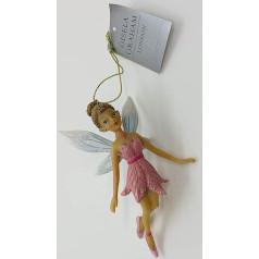 Gisela Graham Tinkerbell Resin Hanging Decoration Ziemassvētku eglīte ornaments Pasaka Pīters Pens