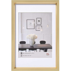 Steel Style Plastic Picture Frame, 40 x 60 cm