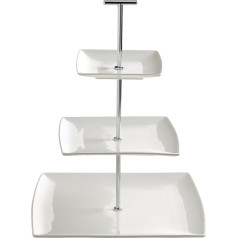 Maxwell & Williams East Meets West Cake Stand, 3 Tier Motion, Etagere, porcelāns, JX250126